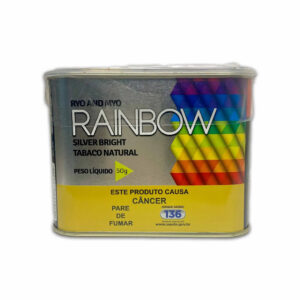 Lata de Tabaco Rainbow Silver Bright 50g