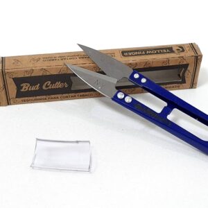 Tesoura Yellow Finger 10cm - Azul Escuro