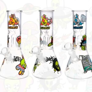 Bong De Vidro Squadafum Glass Ice Percolator