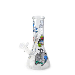 Bong De Vidro Squadafum Glass Ice Percolator - City