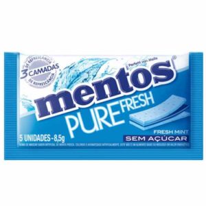 Chiclete Mentos Pure Fresh - Fresh Mint