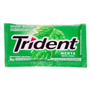 Chiclete Trident 8g - Menta Verde
