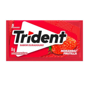Chiclete Trident 8g - Morango