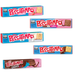 Biscoito Recheado Passatempo 130g