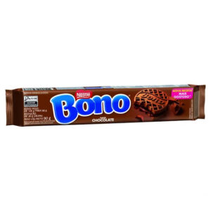 Biscoito Recheado Bono 90g - Chocolate