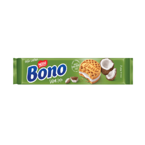 Biscoito Recheado Bono 90g - Coco