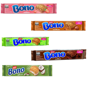 Biscoito Recheado Bono 90g