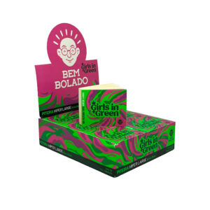 Caixa de Piteira Bem Bolado Hiper Large Girls in Green