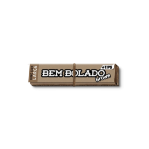 Seda Bem Bolado Brown Large King Size com Piteira