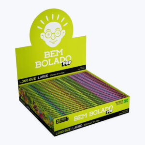 Caixa de Seda Bem Bolado Pop Large Long Size 25 Unidades