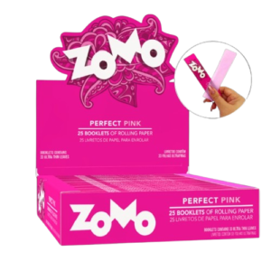 Caixa de Seda Zomo Perfect Pink King Size