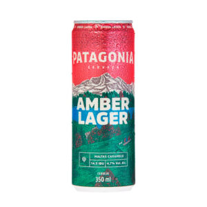 Cerveja Patagonia Amber Lager 350ml Lata