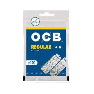 Filtro OCB Regular 7,5mm x 15mm com 100 Unidades