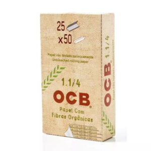 Caixa de Seda OCB Organic Hemp 1 1/4