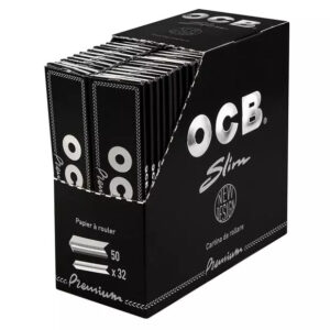 Caixa de Seda OCB Premium King Size Slim