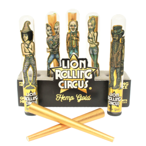 Seda Cone De Ouro Lion Rolling Circus - 23k Unidade