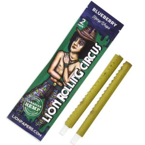 Seda Blunt Lion Rolling Circus Hemp Wrap - Blueberry