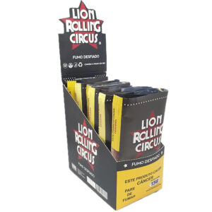 Caixa de Tabaco Lion Rolling Circus com 6 Unidades