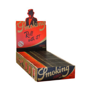 Caixa de Seda Smoking Deluxe Medium com 25 Livretos