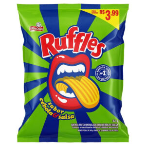 Batata Frita Ruffles Pequenos 40g 32g - Cebola e Salsa