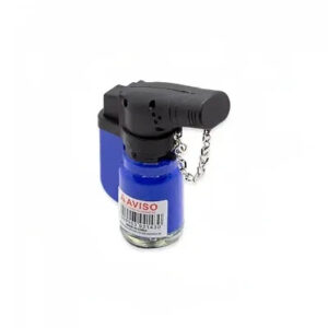 Isqueiro Maçarico FireStar Double Solido Jet Curvo - Azul