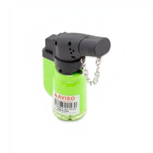 Isqueiro Maçarico FireStar Double Solido Jet Curvo - Verde