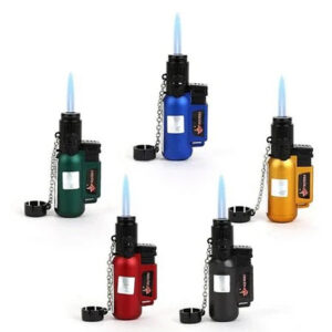 Isqueiro Maçarico Mini WF Reto Metálico