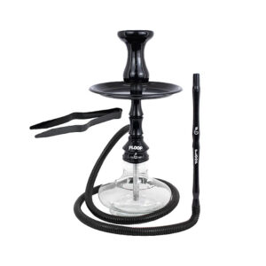Narguilé Completo Zenith Floop 36cm - Preto
