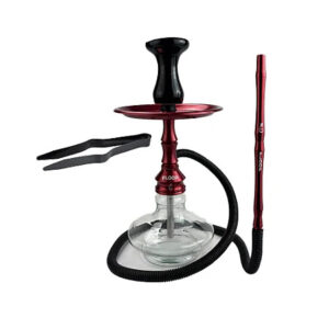 Narguilé Completo Zenith Floop 36cm - Vermelho