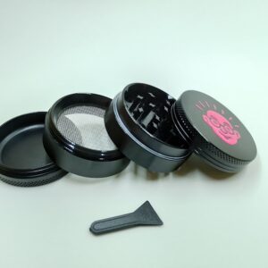 Dichavador De Metal Bem Bolado 4 Parte 5cm - Roxo