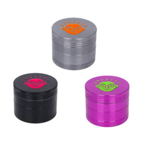 Dichavador De Metal Bem Bolado 4 Parte 5cm