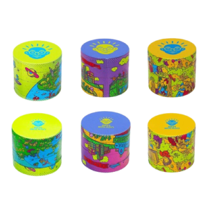 Dichavador De Metal Bem Bolado 4 Parte 4cm