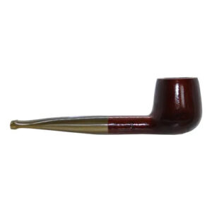 Cachimbo BB Elite II Com Pipa de Resina - Reto - Marrom