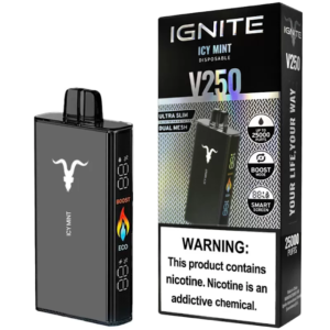 Pod Descartável Ignite V250 com 25000 Puffs - Icy Mint