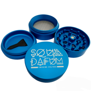 Dichavador de Alumínio Squadafum 4 Fases Future - Azul