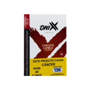 Essência de Narguilé Ônix Experience 50g - Chiclete e Canela