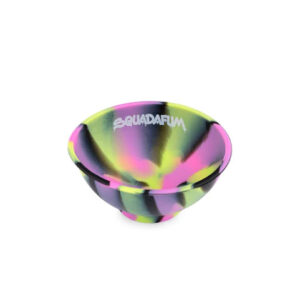 Cuia de Silicone Squadafum - Rosa, Preto e Verde