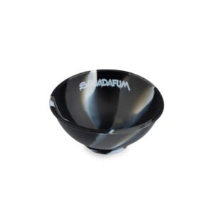 Cuia de Silicone Squadafum - Branco, Preto e Cinza