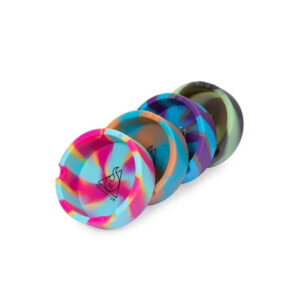 Cinzeiros de Silicone Squadafum Redondo Pequeno Tie Dye