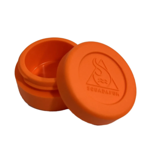 Container de Silicone Squadafum Médio - Laranja
