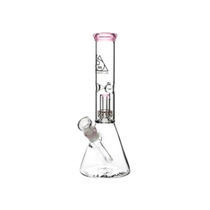 Bong de Vidro Squadafum Glass Ice Percolator 30cm - Rosa