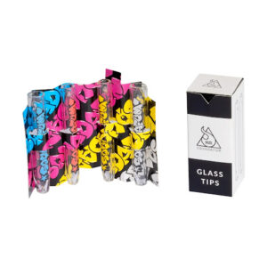 Piteira de Vidro Squadafum Glass CMYK 8 e 10mm Com 4 Unidades Grande