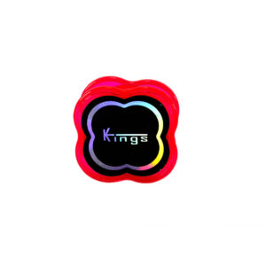 Mini Dichavador de Policarbonato Kings Colors Collection - Vermelho