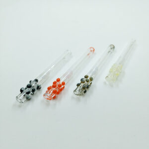 Piteira de Vidro Shiboldo Antiestresse 6mm x 8cm Unidade