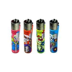 Isqueiro Recarregável Clipper Grande Unidade - Hippie Theme 1