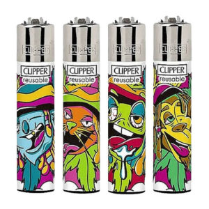 Isqueiro Recarregável Clipper Grande Unidade - Animal Leaves