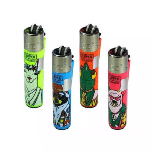 Isqueiro Recarregável Clipper Grande Unidade - Hippie Theme 3