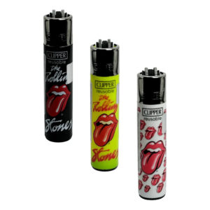 Isqueiro Recarregável Clipper Grande Unidade - The Rolling Stones