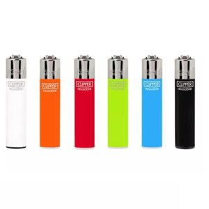 Isqueiro Recarregável Clipper Grande Unidade - Colorido