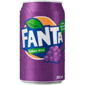 Refrigerante Fanta Uva 350ml